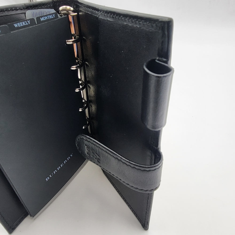 BURBERRY Nova Check Canvas Agenda Day Planner/ Passport Holder Beige...Authentic - Picture 15 of 15